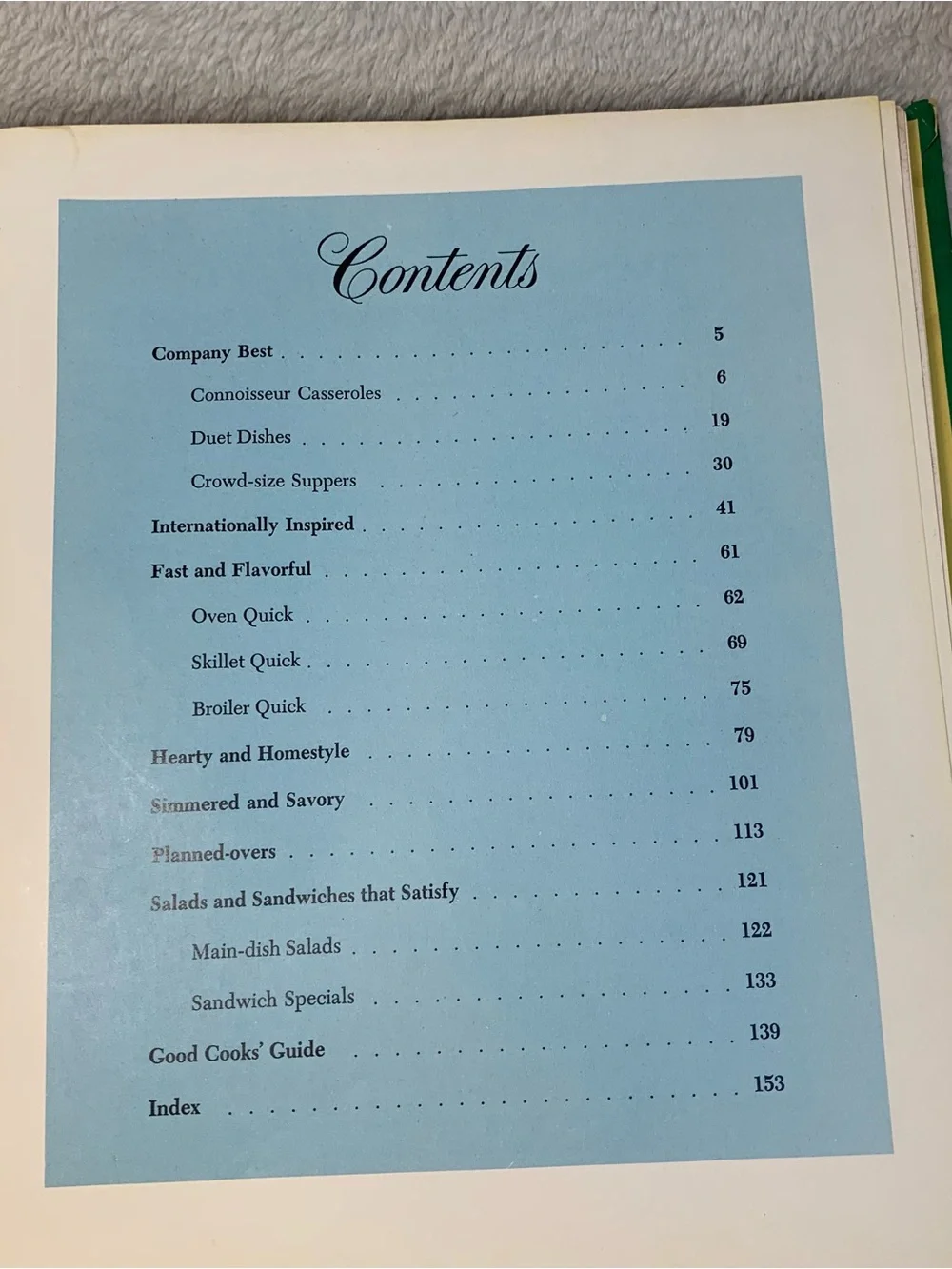 Vintage Betty Crocker Dinner in a Dish Cookbook 1965 1st Edition Spiral Bound